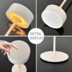 Rechargeable LED Light Iron & Plastic - Image 5