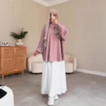 Women’s Fashionable Muslim Top and Skirt 2-Piece Set | Modest Wear - Image 3