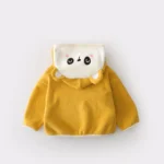 Girls Fall Keep Warm Winter Hooded Coat - Image 2